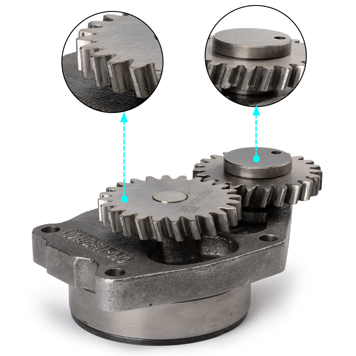 One engine oil pump, model 3937404, is suitable for Dodge for Ram 5.9L and Diesel 5.9L 12V-. Q