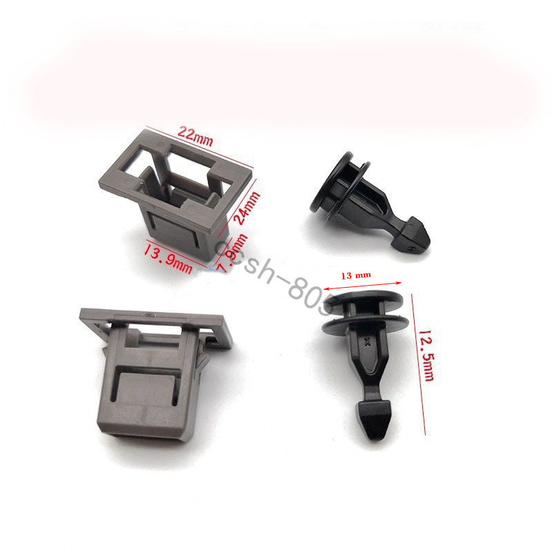 5 Sets Car Striker Engine Bulkhead Cover Retainer Clips for Honda