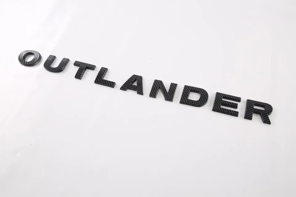 Car Accessories Letterlogo Emblem Decal 3D Sticker for Mitsubishi Outlander 2023