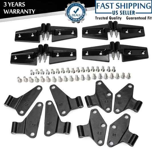 16-piece factory replacement body door hinge kit for 2007-2018 for Jeep for Wrangler JK Q