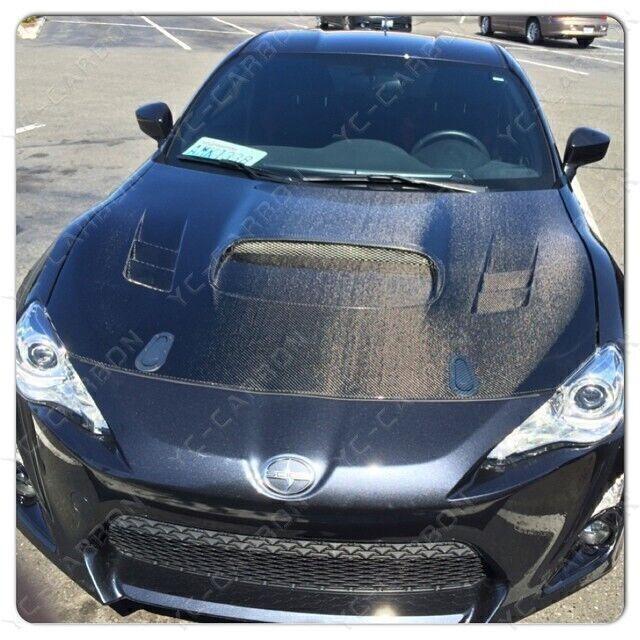 Carbon fiber hood for GT86 FT86 2012 - 2019 ZN6 FRS BRZ ZC6 engine panels