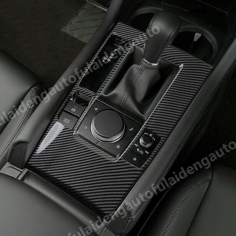 2x Carbon Fiber Style Front Reading Light Cover Trims for Honda Accord 2008-2012 v