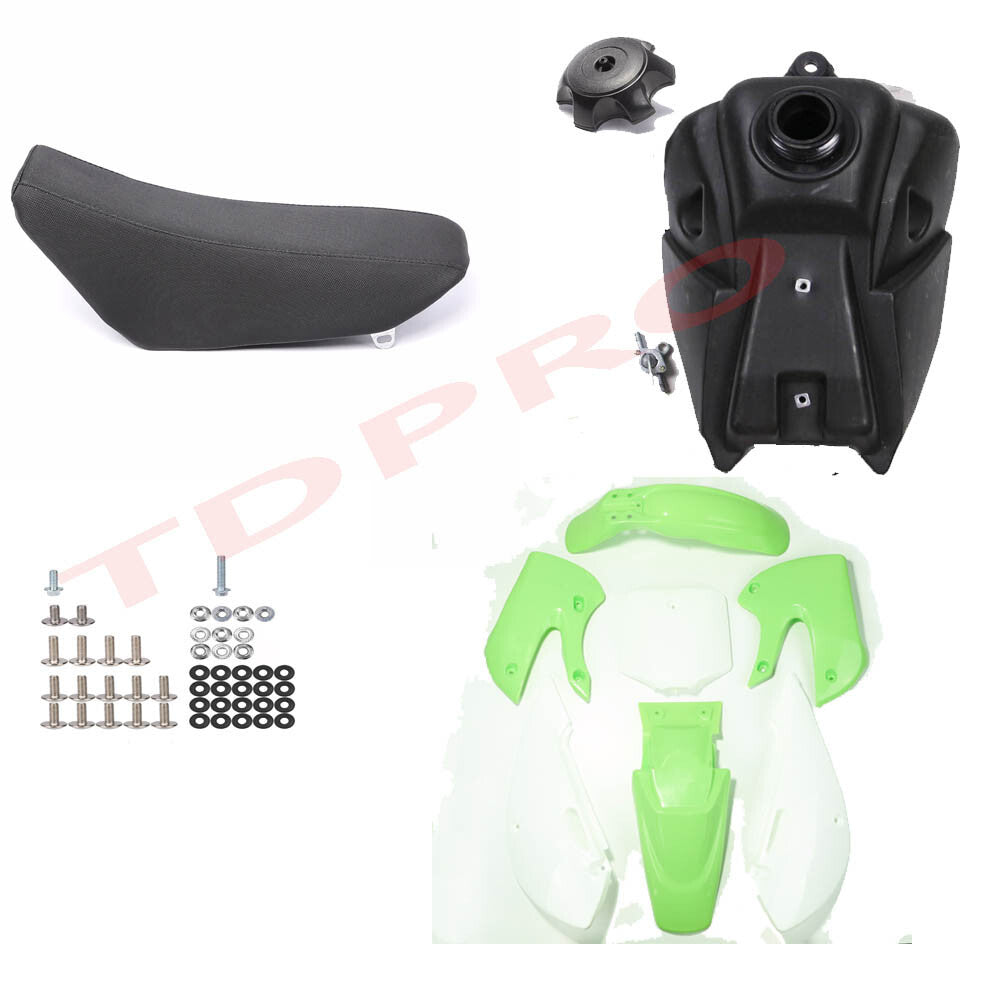 for Seat plastic fender fuel tank bolts suitable for professional off-road bicycles for Kawasaki KLX110 racing bikes