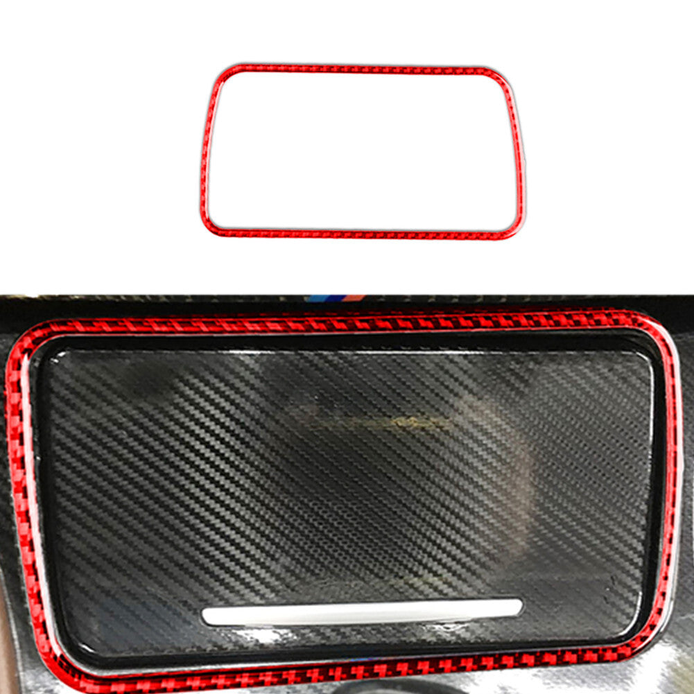 Steering Wheel Trim Cover Decoration Carbon Fiber for VW Touareg 2011-2018 v