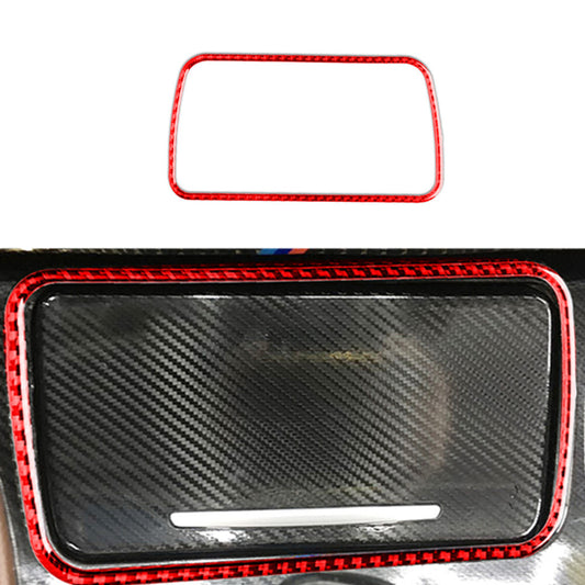 Steering Wheel Trim Cover Decoration Carbon Fiber for VW Touareg 2011-2018 v