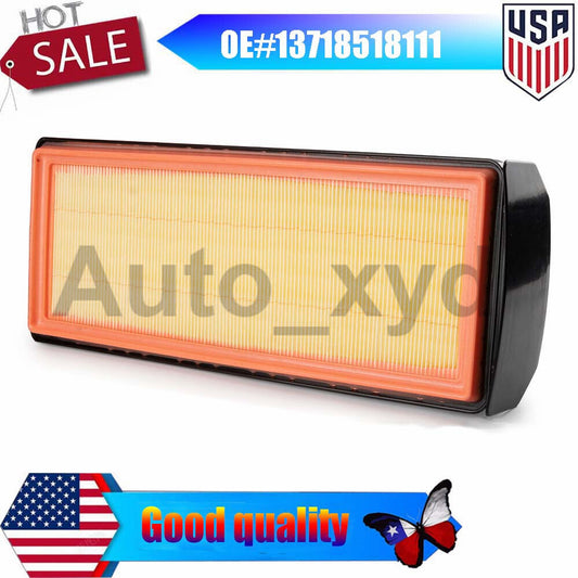 One brand new engine air filter element, 13718518111, replacement part for BMW 535D 2014-2016 2015 Q