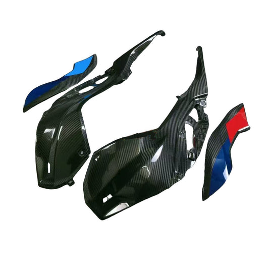 For 2019-2025 for BMW S1000RR 100% Carbon Fiber Gas Tank Side Cover Panel Fairing