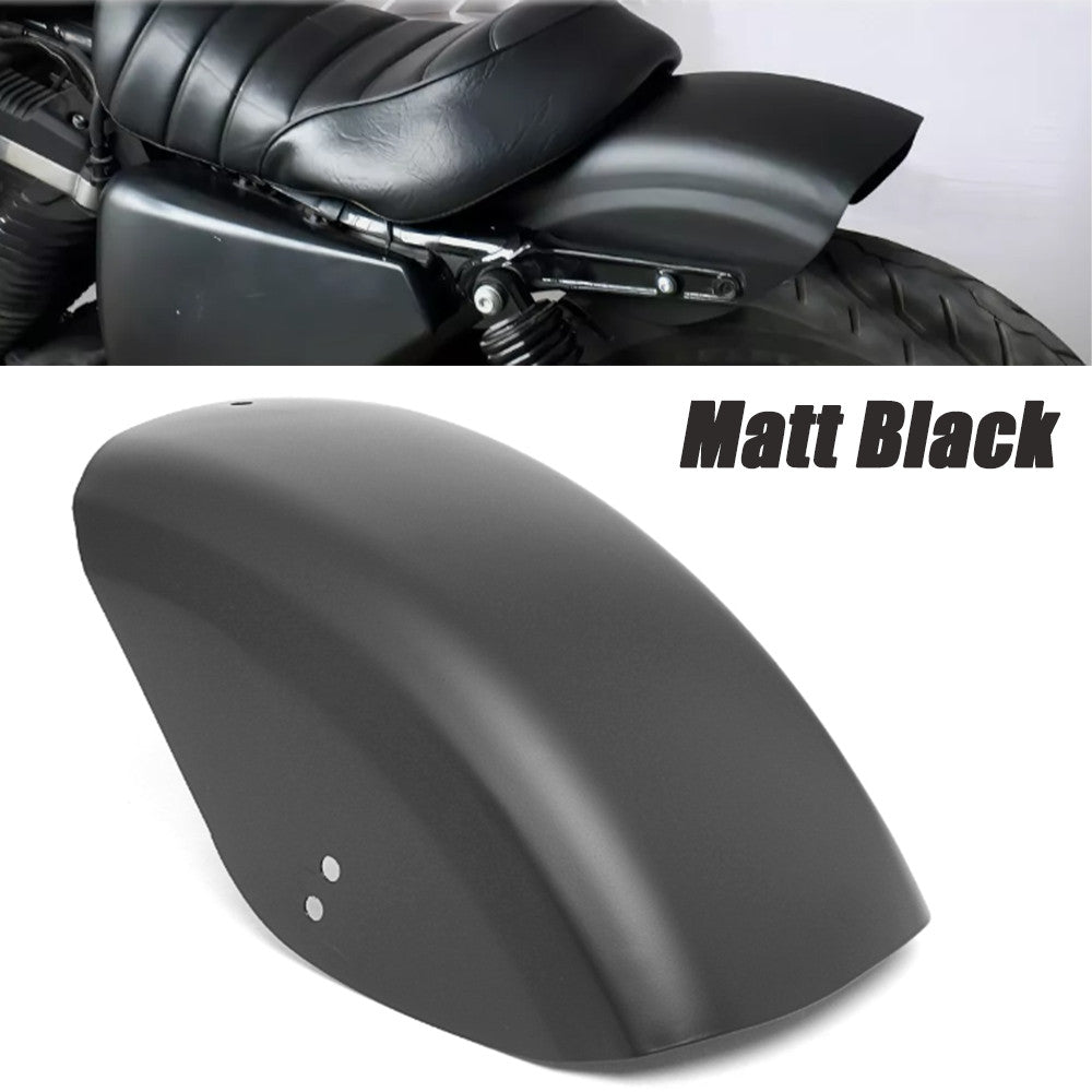 Matt Black Short Rear Fender Mudgurad for Harley Sportster XL883 1200 (1986-2023) n