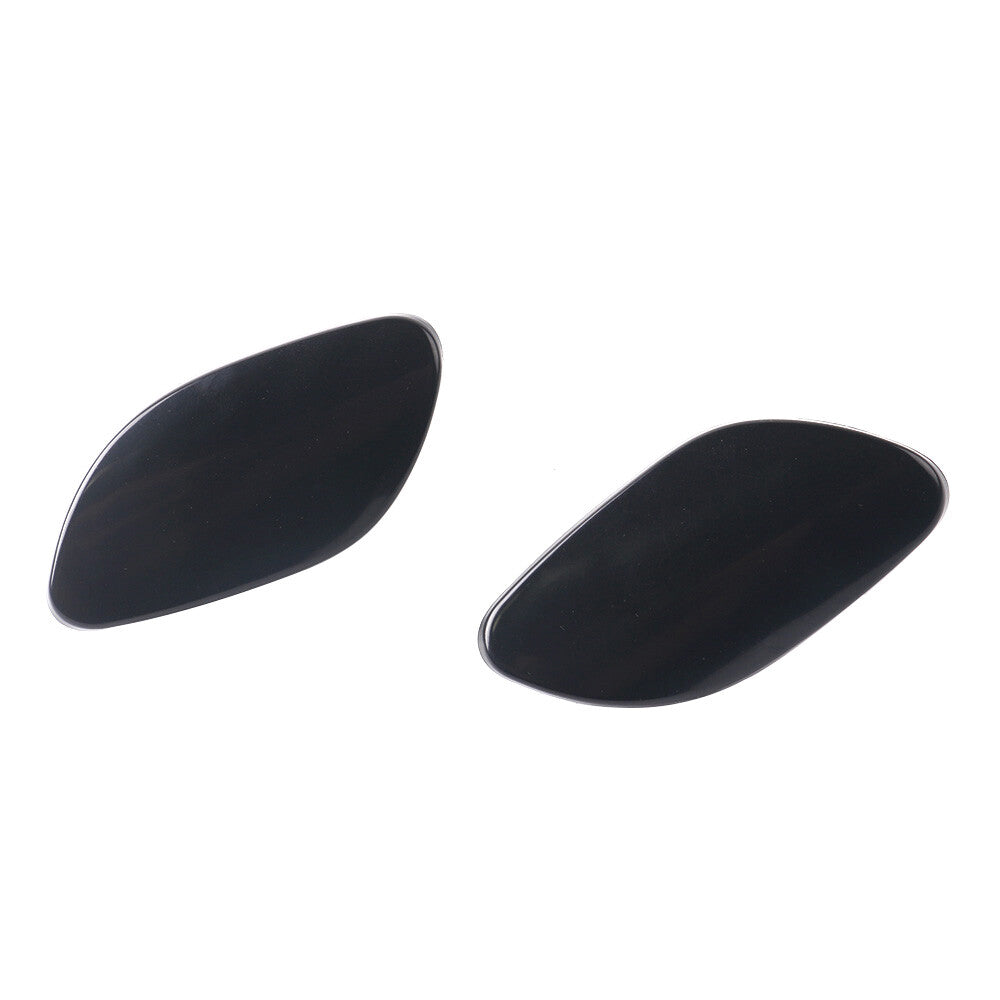 2Pcs Front Left+Right Bumper Headlight Washer Cover Cap For 2007-2013 for Volvo S80 Q