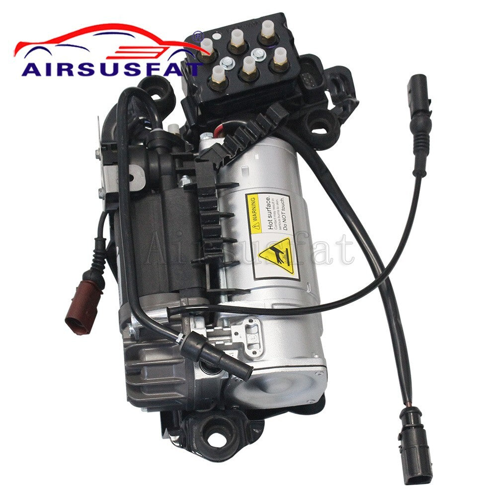 Air suspension compressor with valve for Bentley GT Flying Spur (December 2003)