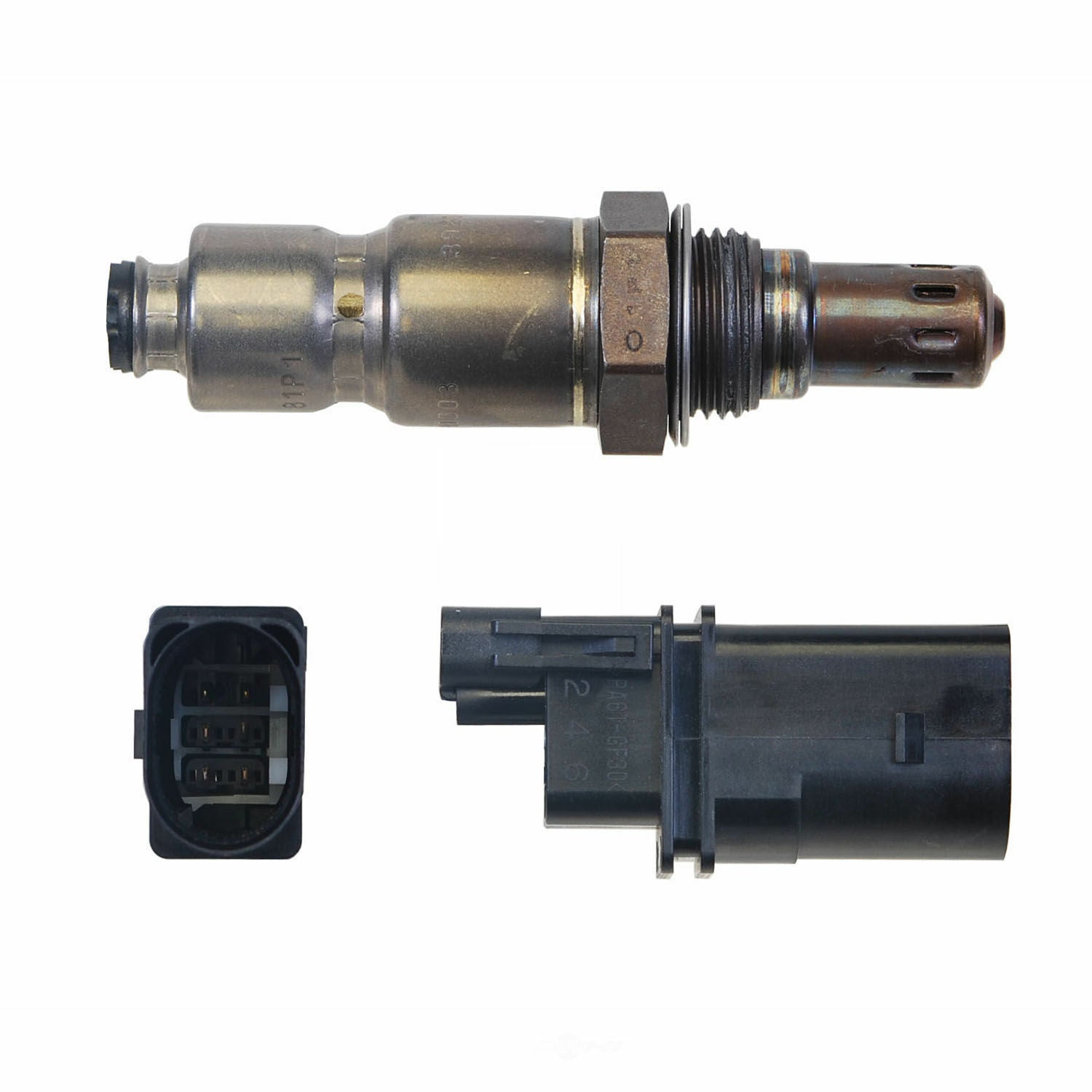 2-pack of upstream + downstream oxygen sensors (O2 sensors) suitable for 2012-2017 for Fiat 500 1.4L L4 Q