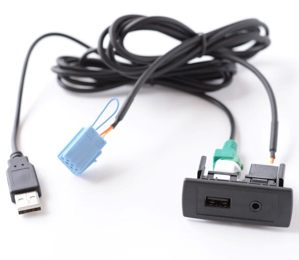 Retrofit Aux USB socket Adaptor Cable for Mercedes Vito viano W447 for Smart 450