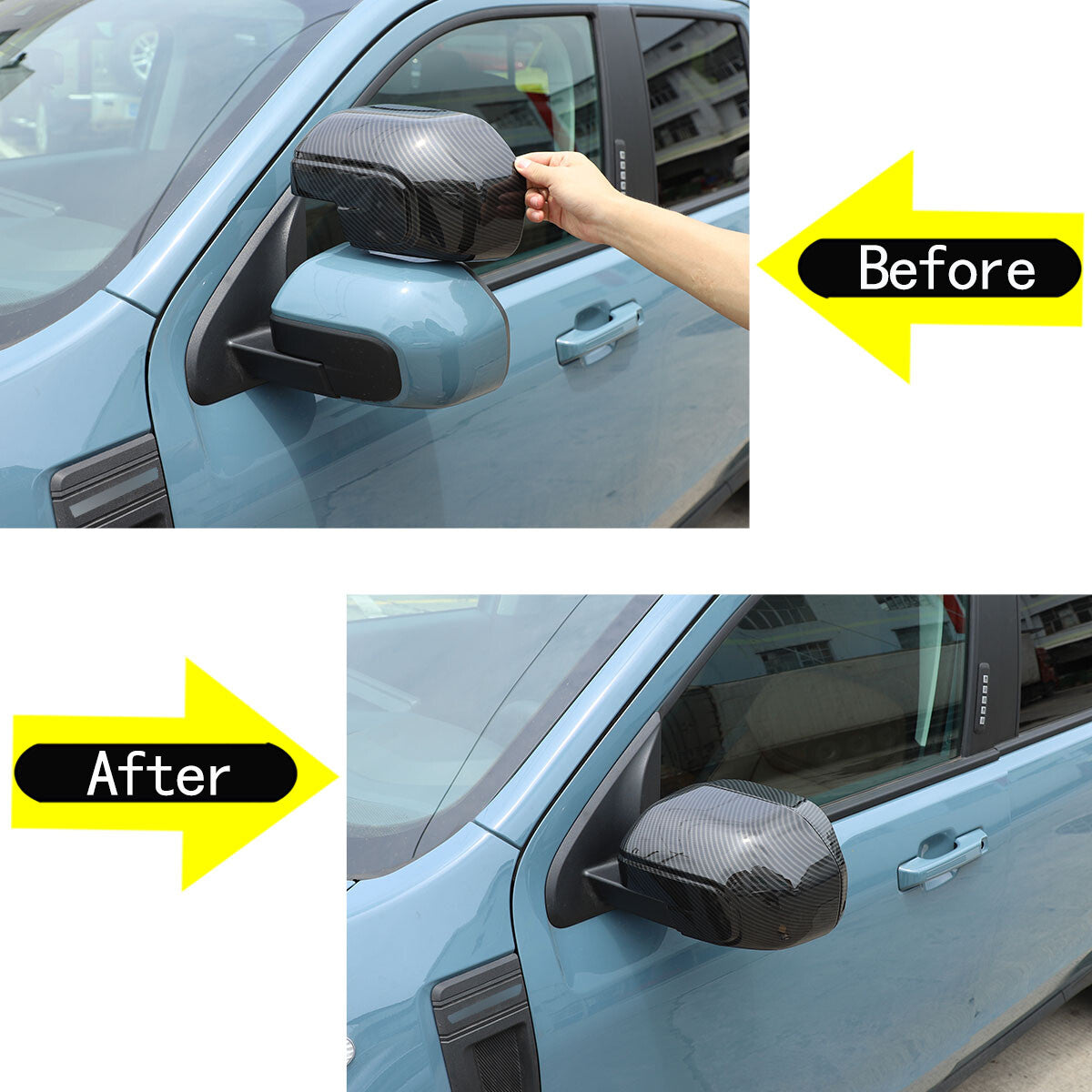 Matte Black Gear Panel and Cup Holder Cover Trim for @ Tundra 2014-2021- v