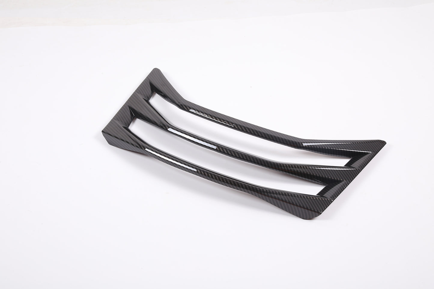 Carbon ABS rear hatch vent decorative spoon for C8 for Corvette Z06 Z51 convertible