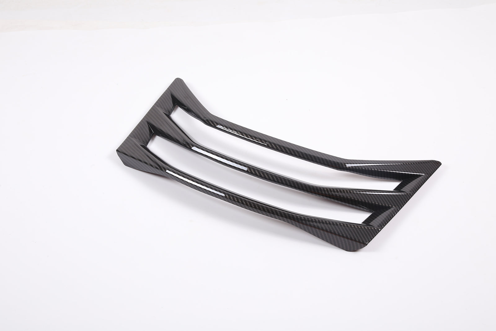 Carbon ABS rear hatch vent decorative spoon for C8 for Corvette Z06 Z51 convertible