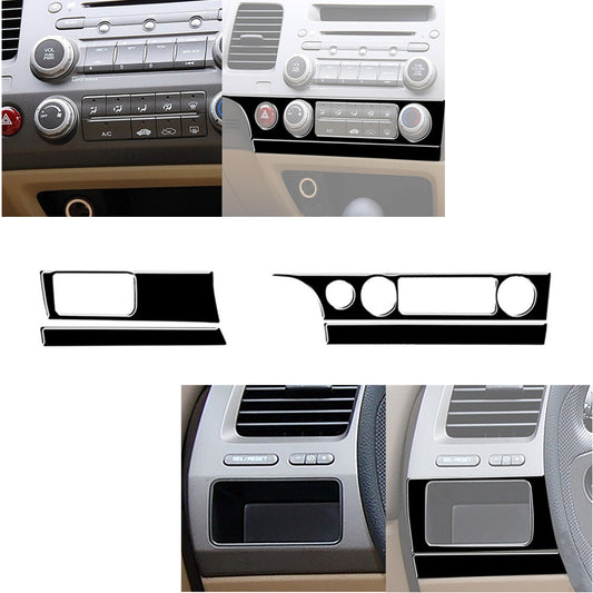 2x Carbon Fiber Interior Rear door Ashtray Cover Frame For M5 E39 1998-2003 v