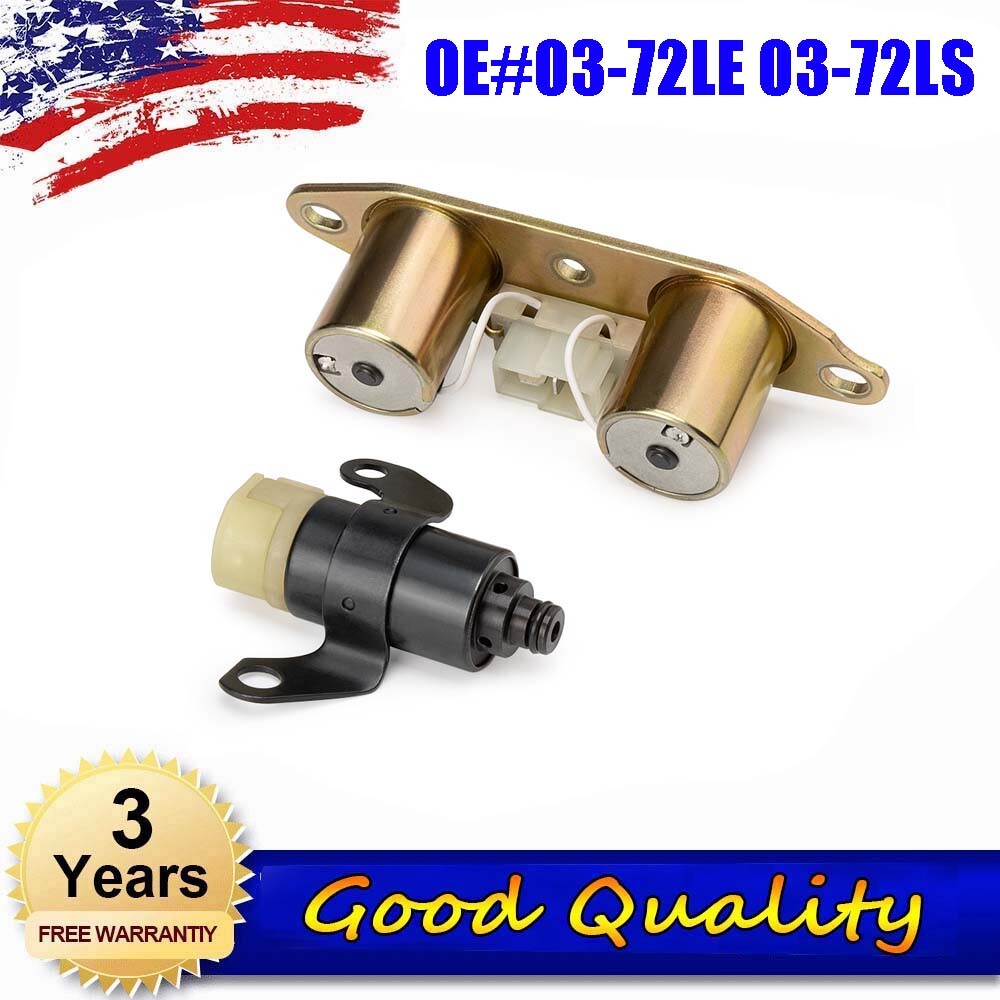 Transmission solenoid valve kits for A42DL, A43DE, A43DL, and A47DE (03-72LE, 03-72LS) suitable for Kia for Suzuki vehicles.