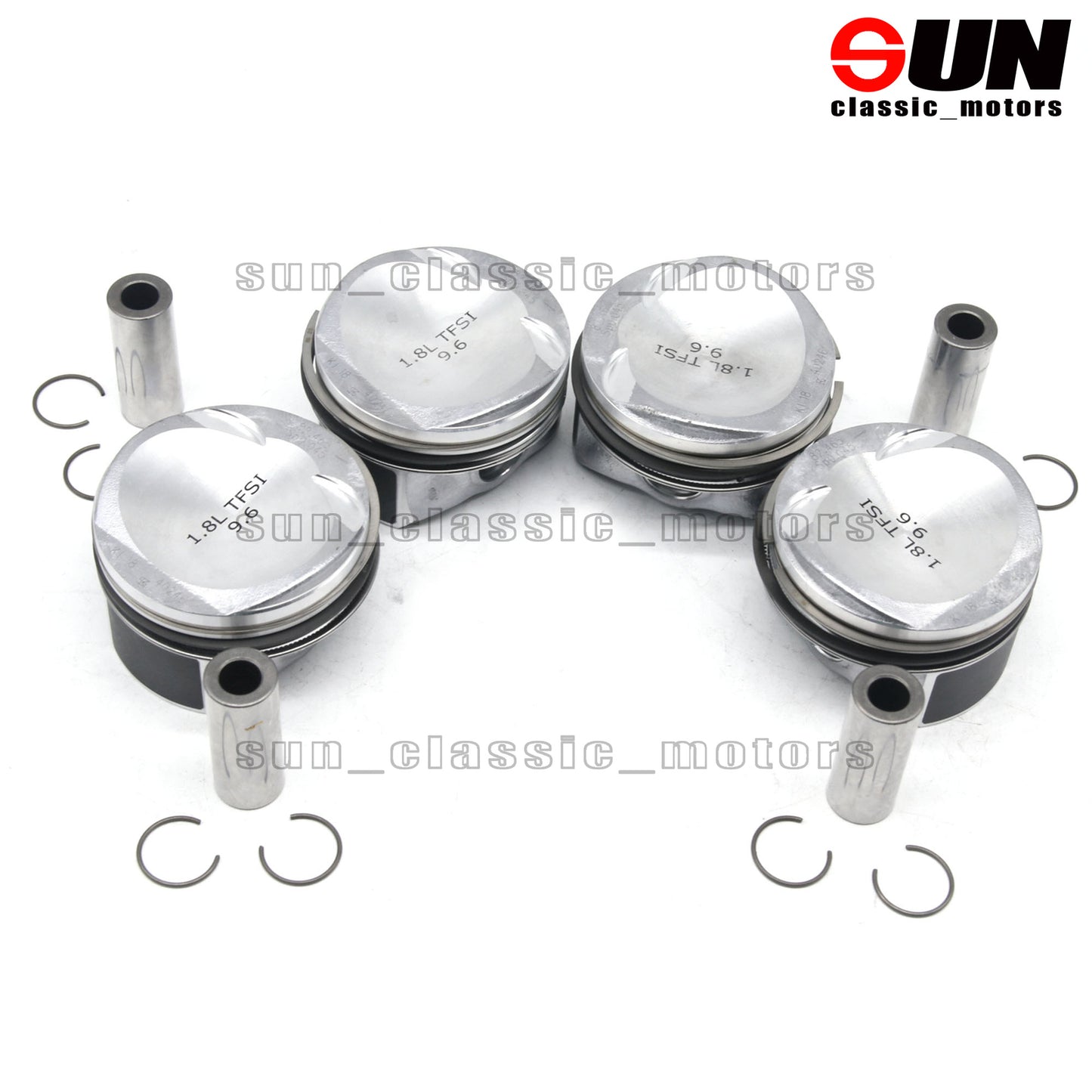 Engine cylinder rebuild and overhaul kit suitable for Audi A3 A4 1.8 TFSI CDAA CDHA CDHB-