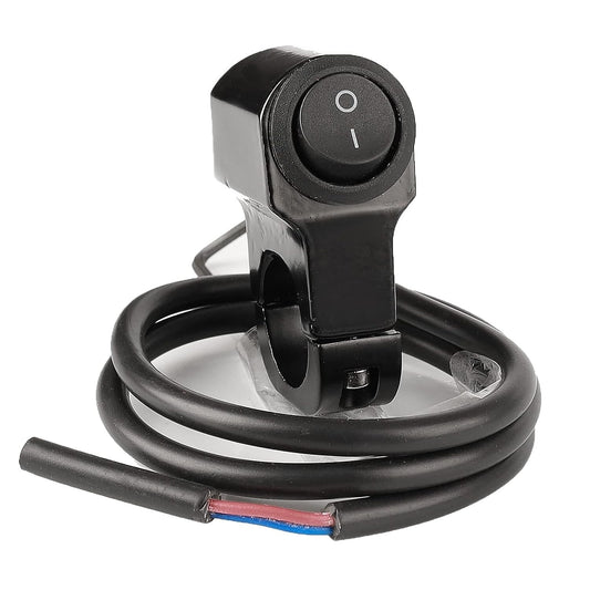 12V Motorcycle Switch Handlebar 22mm for Fog Light Brake Handlebar Switch