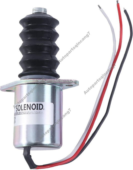 12V Pull Solenoid P610-A1V12 for Engine Excavator Loader Bulldozer Tractor