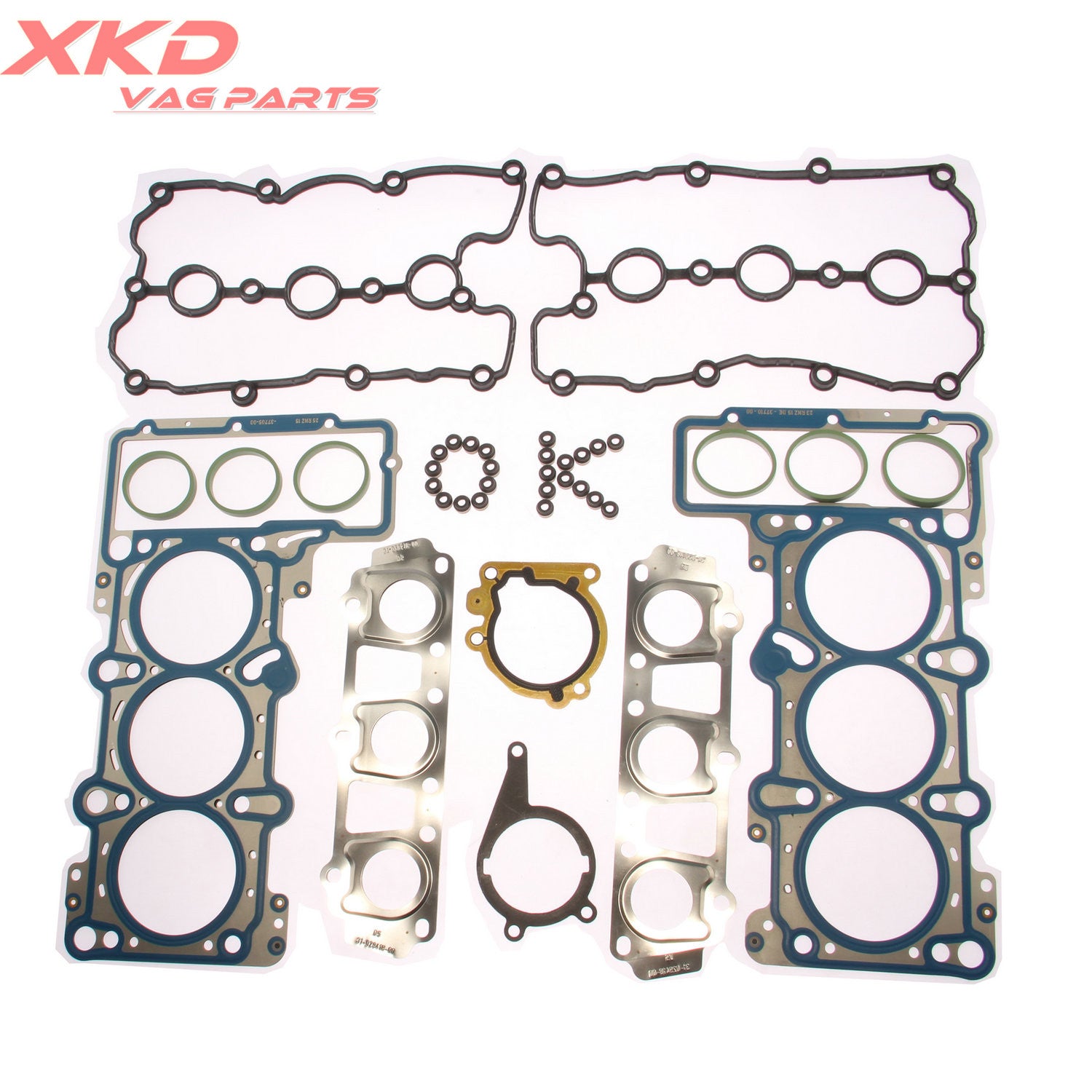 for AUDI for A8 2010-2017 2.5L Upper Engine Gasket Rebuilding Kit 06E 103 148 AJ Q