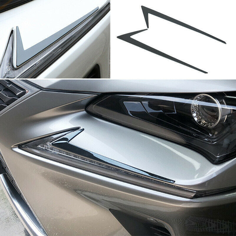Chrome Stainless Rear Exhaust Muffler Tip End Pipe For C-HR CHR 2016-2021 v