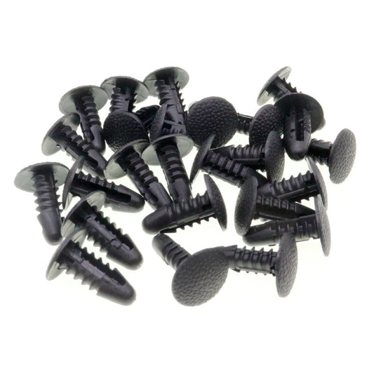 25-piece set of external side mold clamp fixing buckles rivets suitable for Fiat 82491303