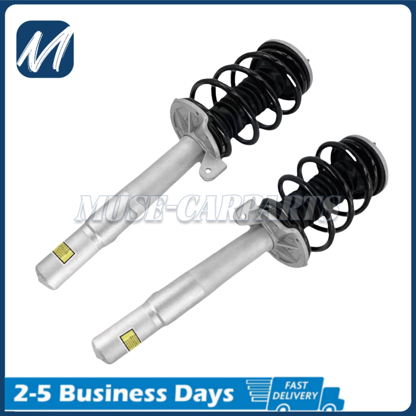 Pair Rear Shock Absorber Struts w/Magnetic Fit for Chevrolet Camaro 2012-15 SS 2014