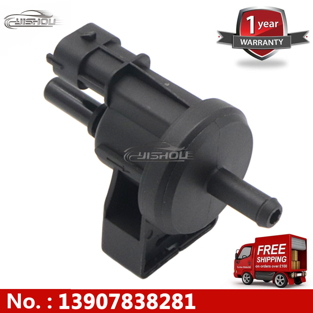Fuel tank breather valve (13907838281) suitable for BMW M series E90 E92 E93 M3 2008-2013.