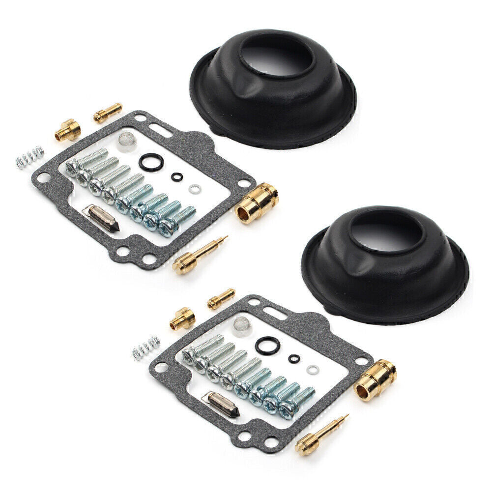 for Yamaha XV750 Virago 750 1988-97 Carburetor Carb Repair Plunger Diaphragm Kit Q