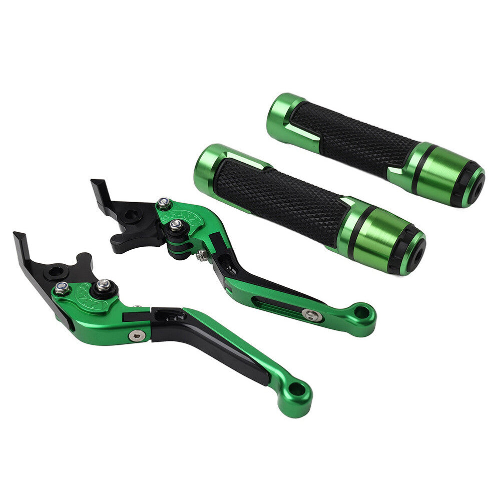 Folding Extendable Brake Clutch Levers Handlebar Grips Fit for BMW F650GS 02-07