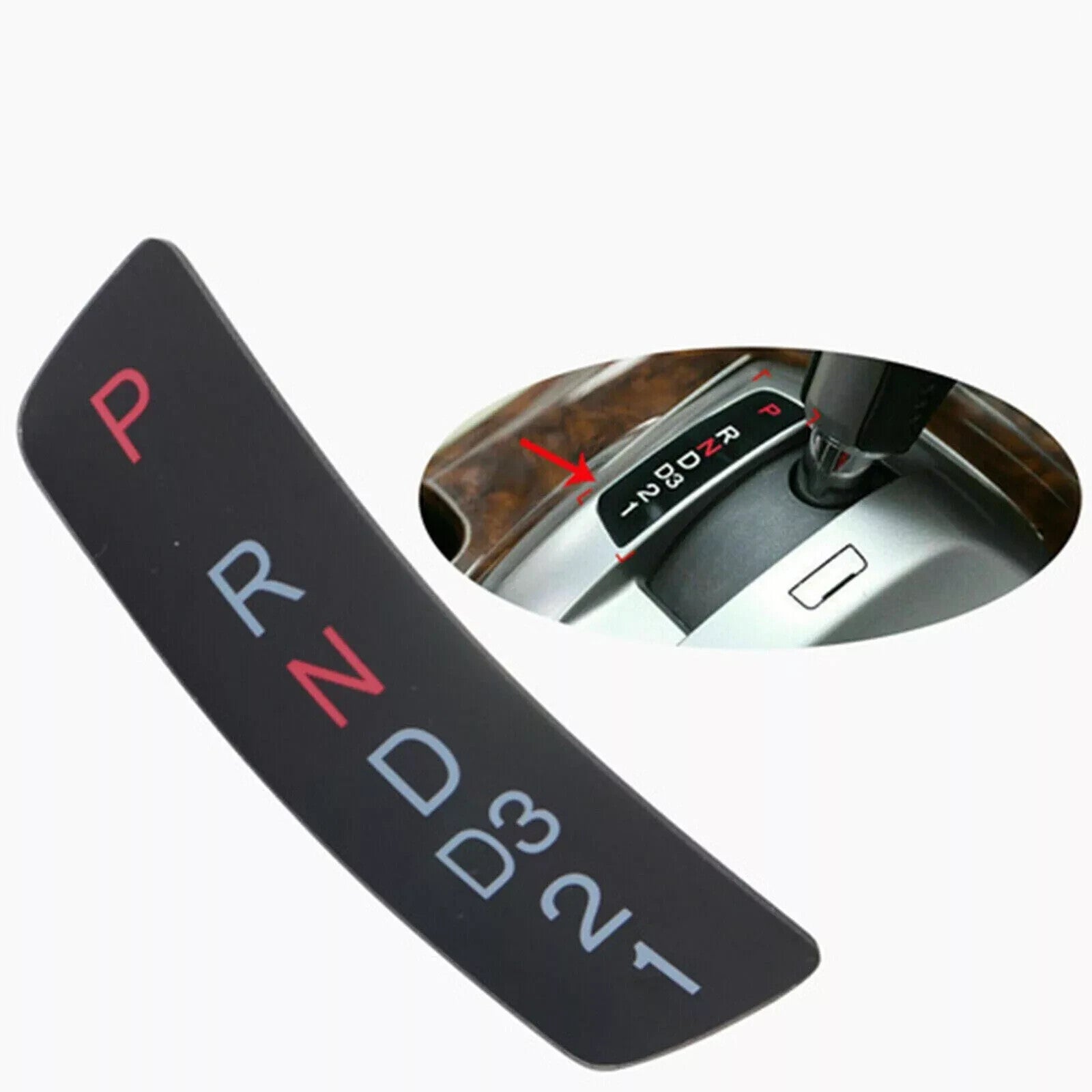 Car Console Gear Stick Selector Display Panel Trim for Honda for Accord 8Th 2008-13 Q