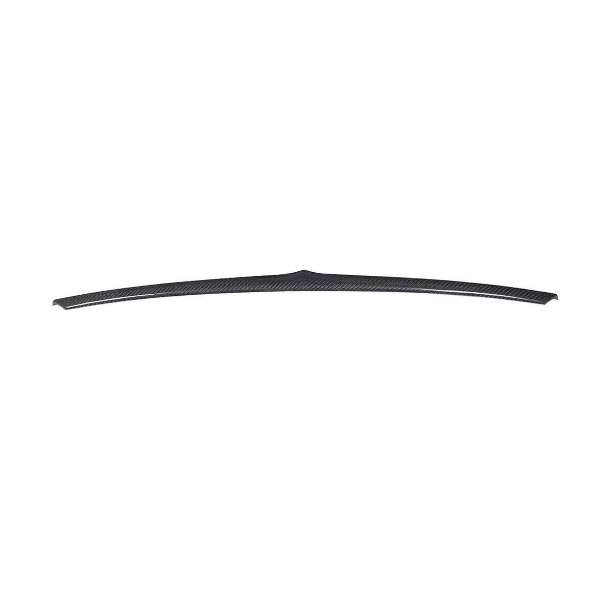 Real Carbon Fiber Rear Trunk Tailgate Lid Strip Trim for Maserati Grecale 2023 B n