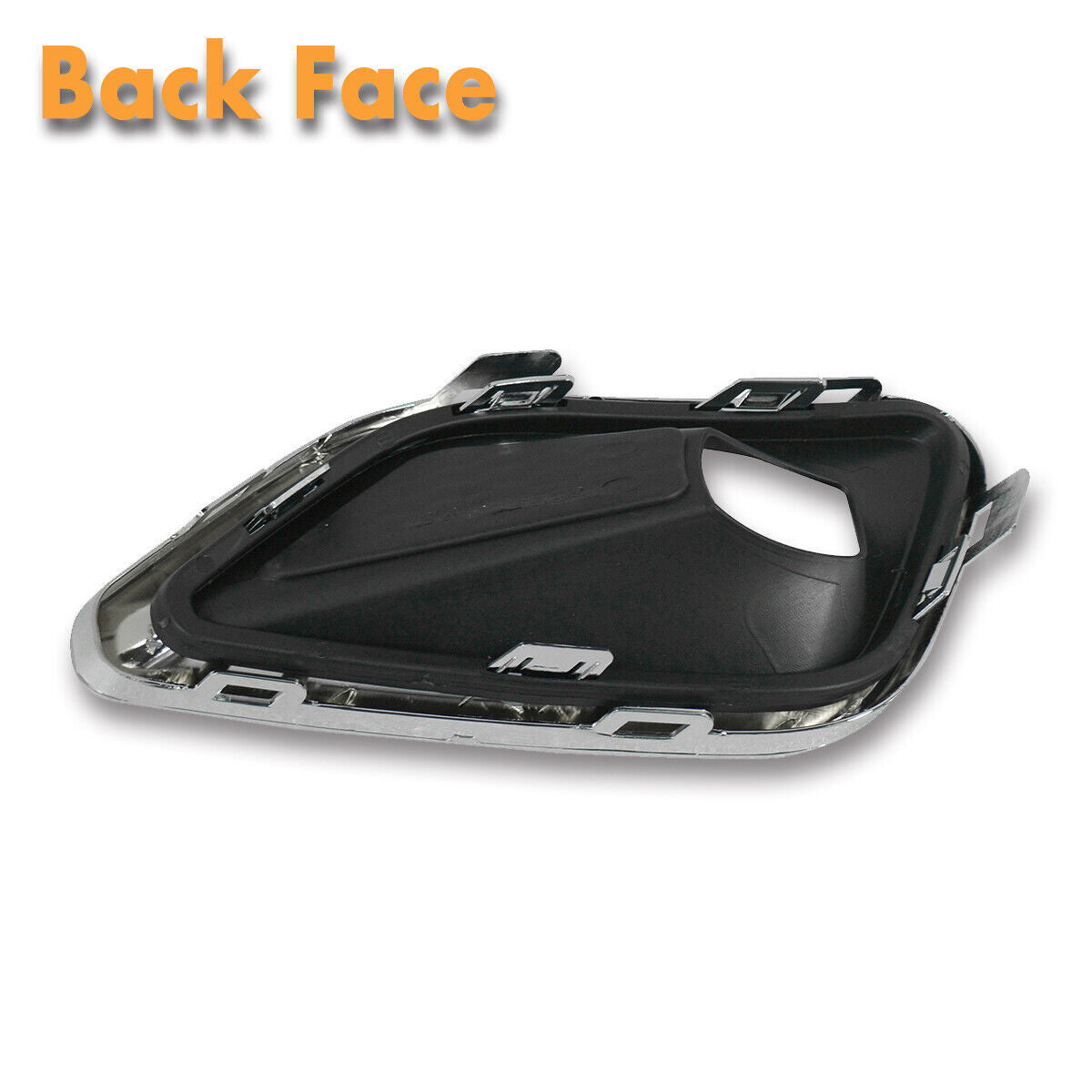 1Pcs Chrome Front Left Fog Light Cover Bezel Trim for Jeep Cherokee 2019-2020