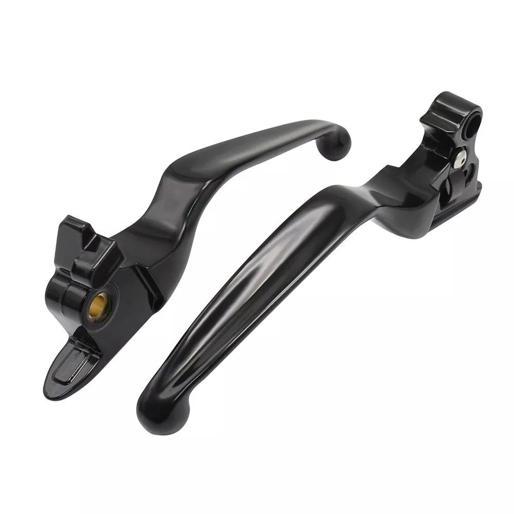 Black hand lever clutch brake lever for Harley Softail Low Rider Street Bob 15-23- n