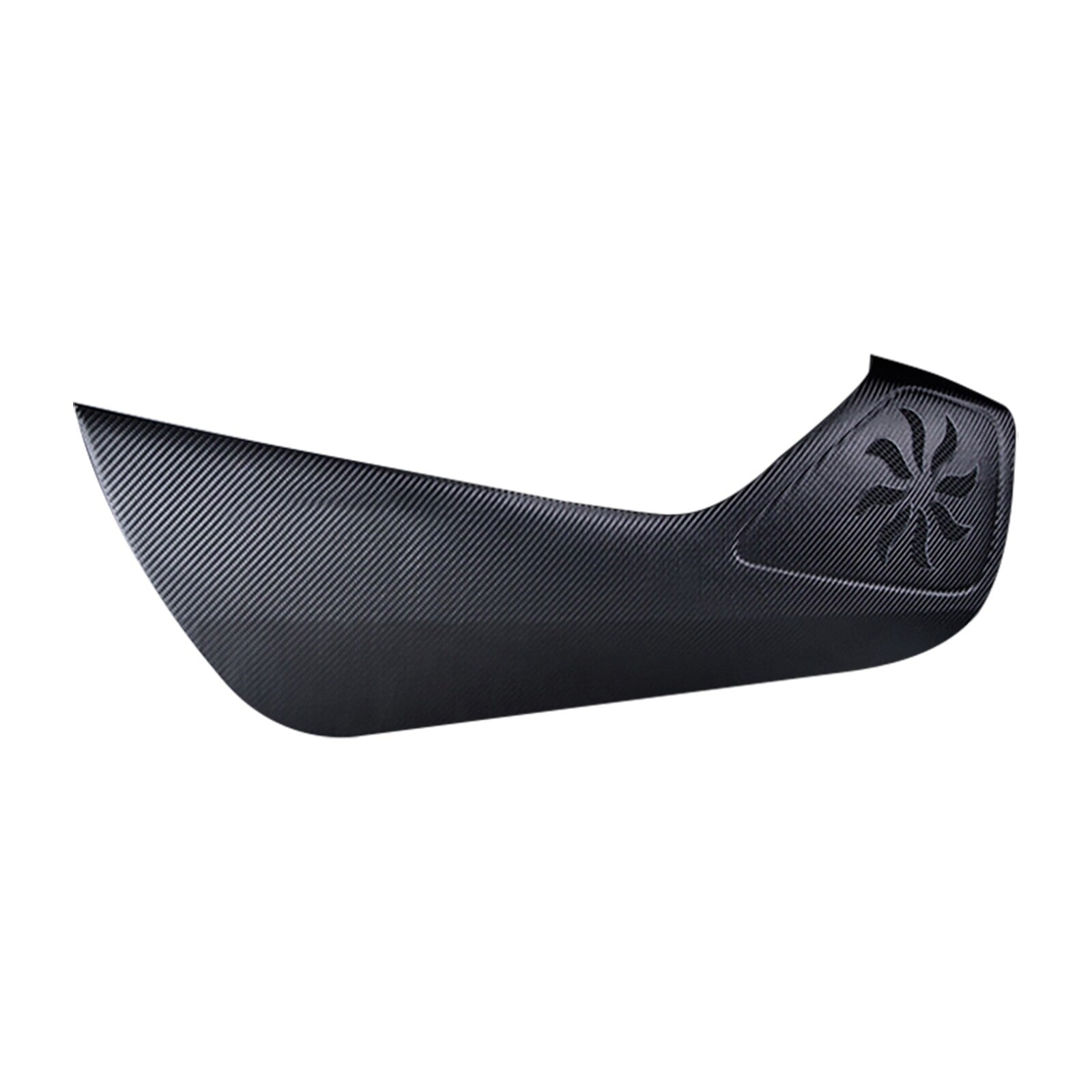 Carbon Fiber Leather Door Anti Kick Pad Panel Cover for Hyundai for Tucson 21-22 AT