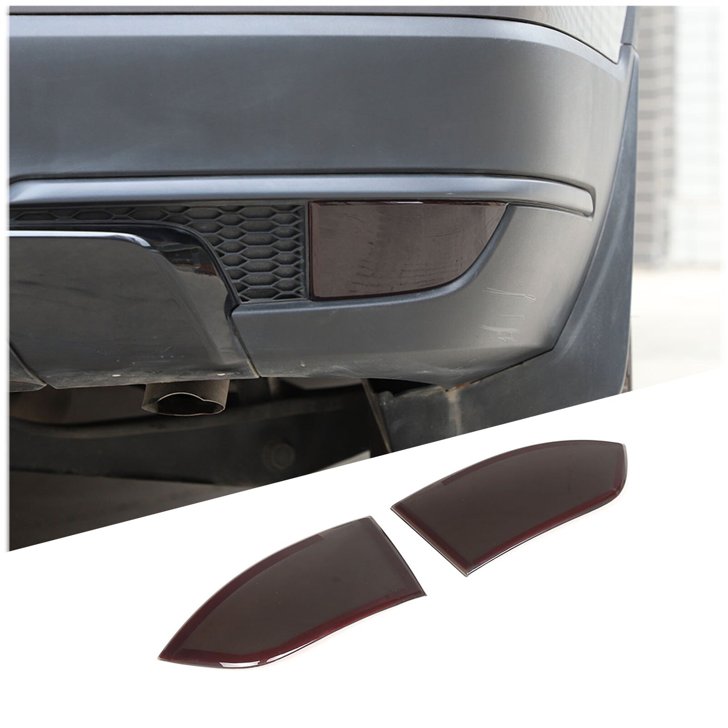 Red carbon fiber Copilot armrest panel sticker decoration for Corvette C7 2014-2019