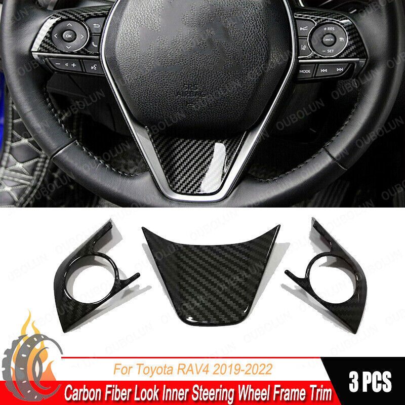 for Honda CR-V 2017-2022 Black steel Interior Door Panel Strap Decor Cover Trim v
