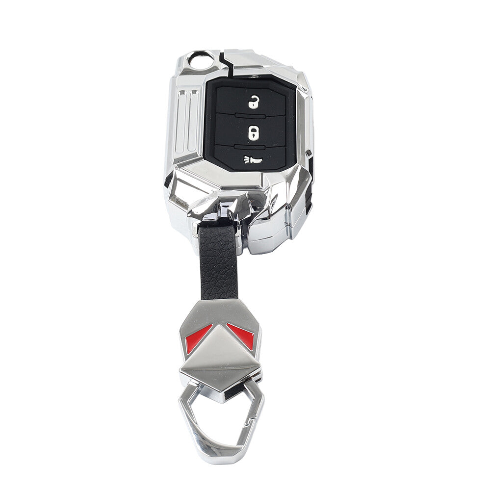 for Smart Keyless Remote Key Fob Cover for Jeep for Wrangler 2018-24 Gladiator 20-24 21