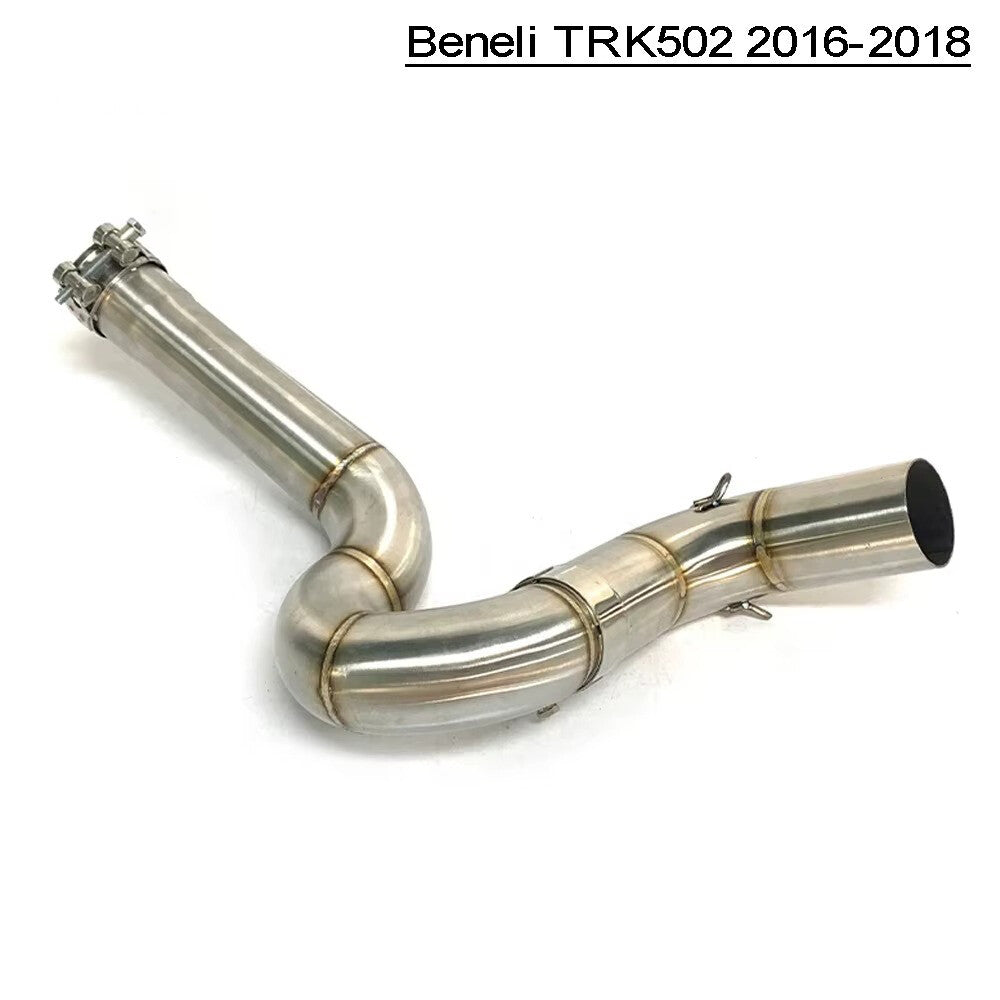 Dirt Bike For Beneli TRK502 Pipe 2016-2018 Exhaust Middle Link Pipe 51mm Slip On