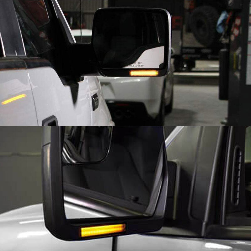 LED Side Under Mirror Sequential Light Turn Signal Lamp for Ford F-150 2004-2014