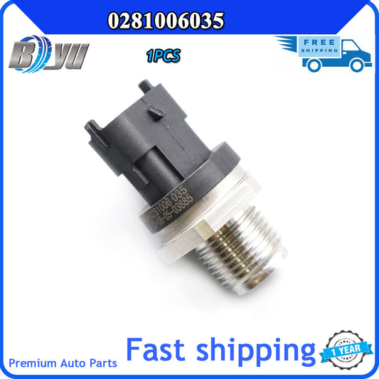 Suitable for HYUNDAI 445214210 445214211 fuel system rail pressure sensor 0281006035- v