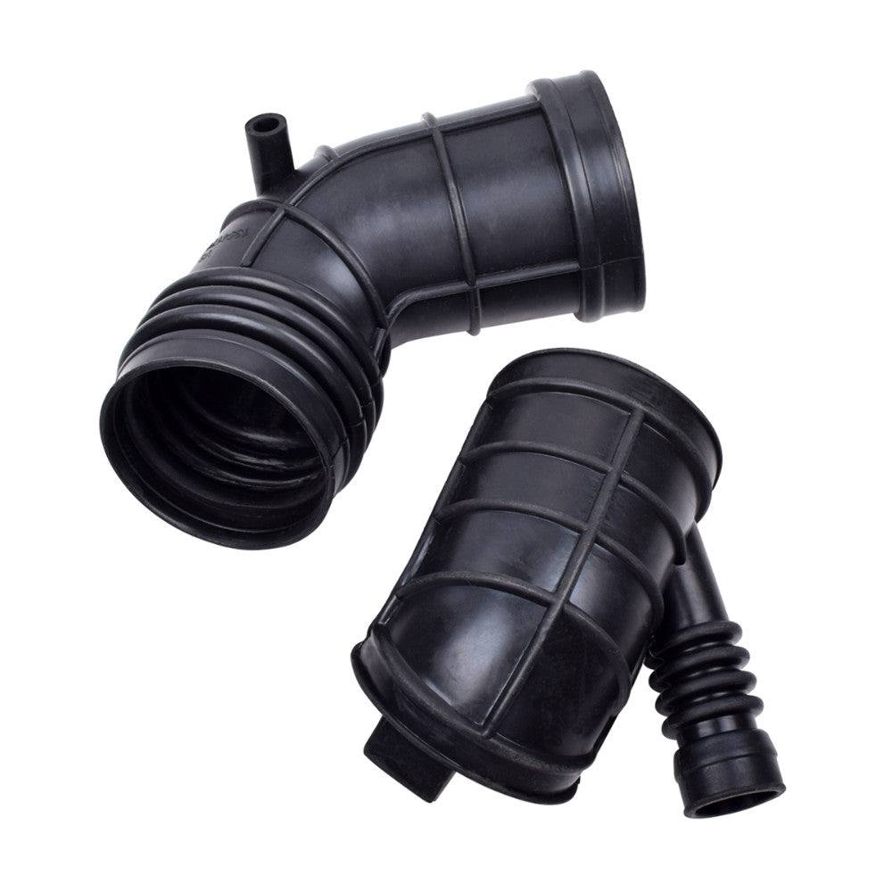 Set of 2Pcs Throttle Body Air Intake Boot Hose Fits for BMW E46 323i 325i 328i Q