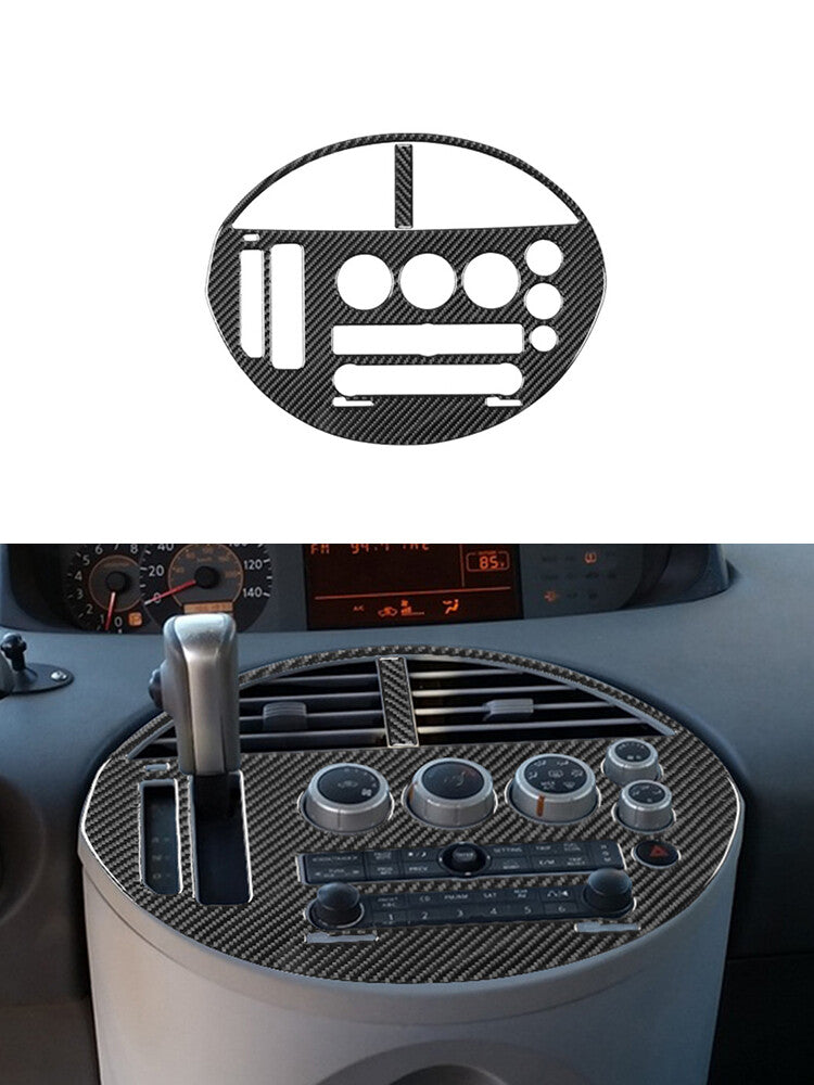 Suitable for Corolla 2014-2019 black titanium alloy interior door handle frame decoration 4- v