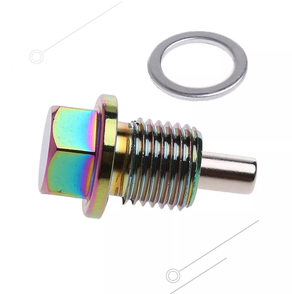 Car Engine Magnetic Oil Drain Plug Screw Nut Universal M14x1.5 Bolt Sump Nuts