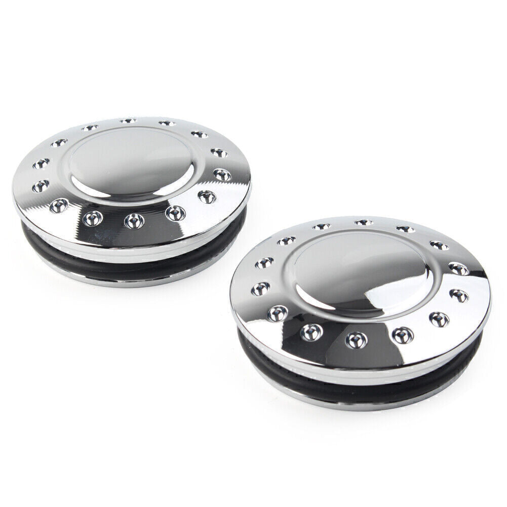 for Harley V-Rod Night Rod VRSC VRSCD 2xCNC Swingarm Pivot Bolt Cover Chrome Q