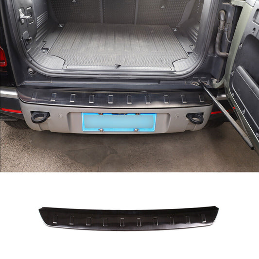 for Land Rover for Defender 2020-24 Black Steel Outer Rear Bumper Protector Guard 1x