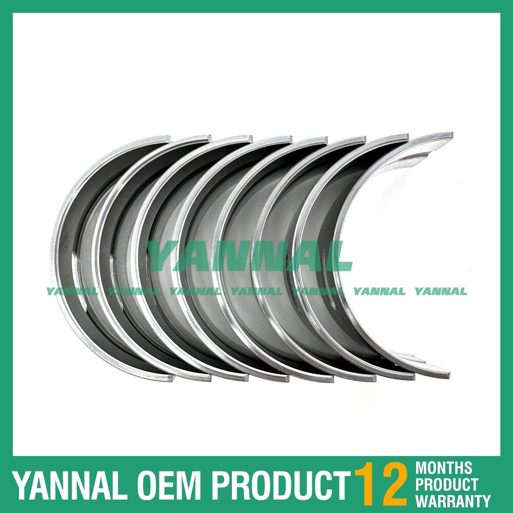 One set of BF3M1011/BF3M2011 main bearings (0417-8552) suitable for Deutz engine parts.