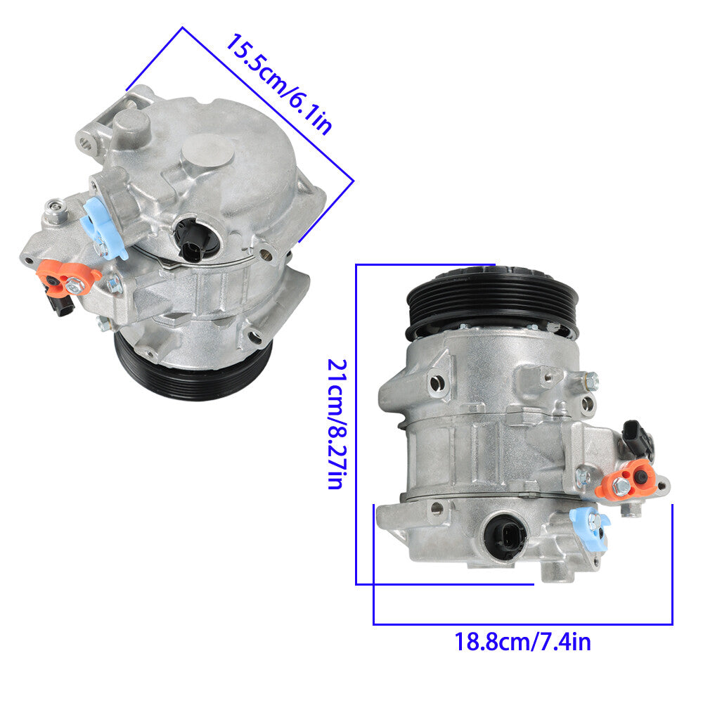 Air conditioner compressor with clutch suitable for 2011-2016 for Scion tC 2.5L L4 8831021150- n