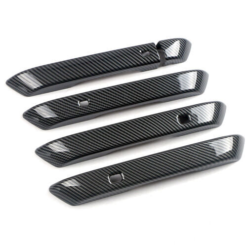 for Kia Carnival 2022-2023 Carbon Fiber ABS Outside Door Handle Cover Trim*5